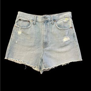 Madewell THE MOMJEAN SHORT size 30